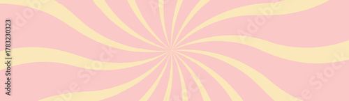 Soft pink and yellow swirls abstract background. pastel abstract background featuring swirling lines of soft pink and pale yellow radiating from a central point. 