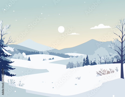 冬の静寂 ― 雪景色に包まれた穏やかな朝

Winter Serenity — A Peaceful Morning in the Snow