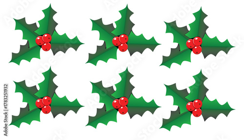 Images of Holly, Christmas, Leaves
