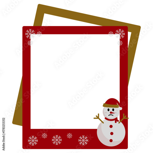 Christmas Polaroid Frame