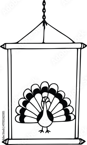 Abstract empty void for creative overlay and design elements