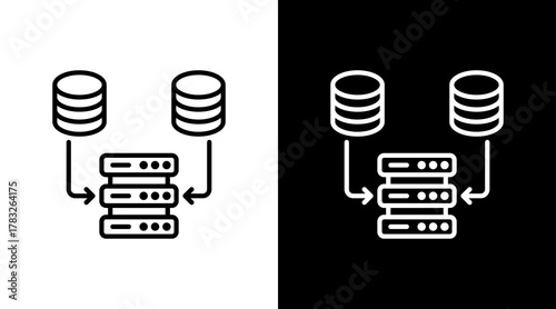 Data Merge With Icon Set Design