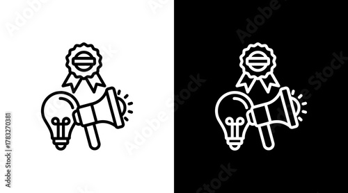 Brand Awareness With Icon Set Design