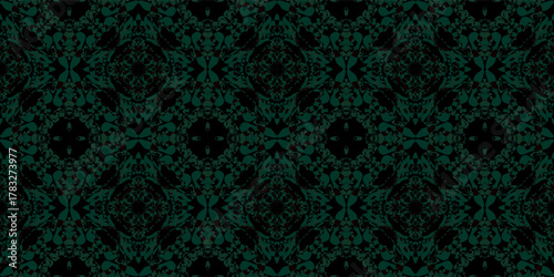 Tableau sur toile Elegant Abstract Art Deco Symmetrical Graphic