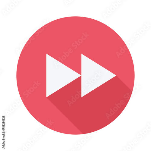 Free Download Flat Design Fast Forward Icon - GFXLoad