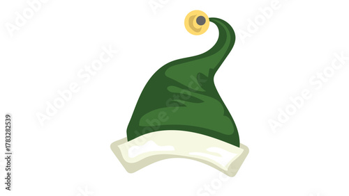 Illustration vector cartoon design icon symbol of a magic book, hat, and wand with a bird, duck, swan, and goose animal nature art