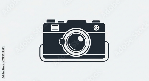 Vintage camera photography equipment illustration for photographers and creative professionals use case