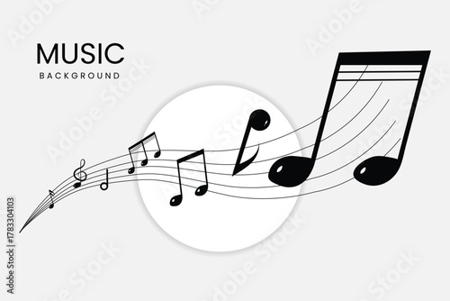 music background Illustrations vector design