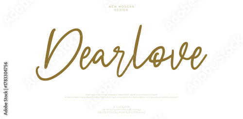 incomplete calligraphy alphabet capital lettering a to z font family