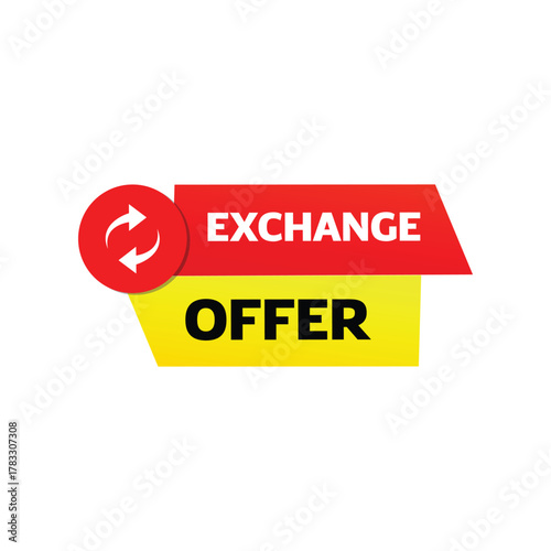 Limited Time Exchange Offer vector design