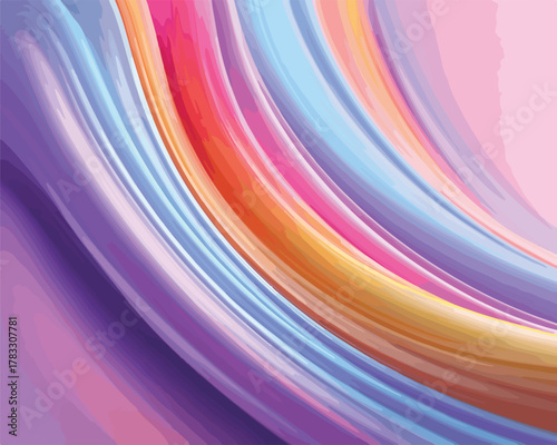 Design de fundo abstrato com linhas onduladas e cores vibrantes, criando uma estética fluida e dinâmica para projetos digitais.