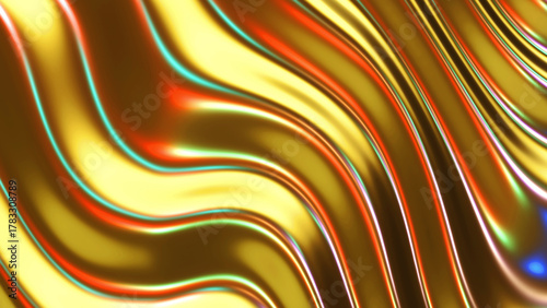 Multicolored striped backgr...