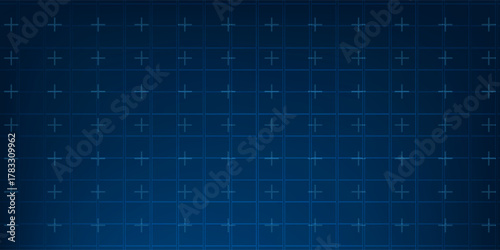 Futuristic tech backdrop blue vector illustration