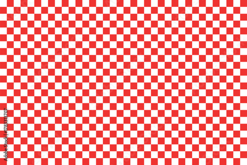 Red and white checkered pattern, Checkerboard seamless pattern