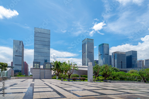 Skyscrapers in the city of technology, China is Shenzhen.