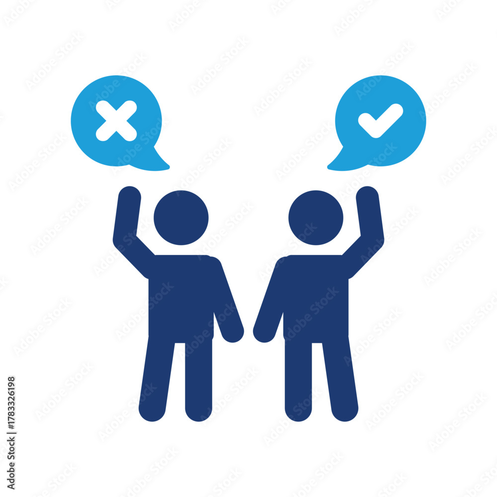 Obraz premium Answer icon