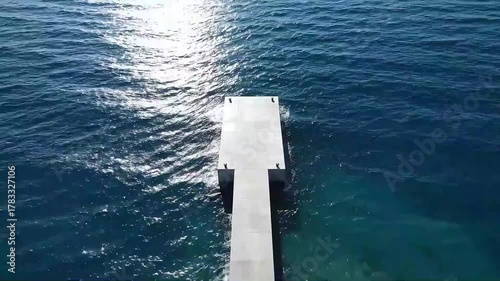 Yacht in the sea