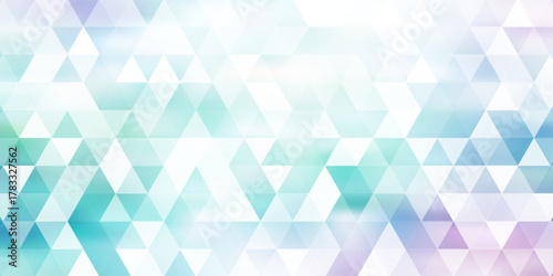 Abstract geometric background of triangles