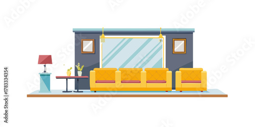 luxury lobby interior.