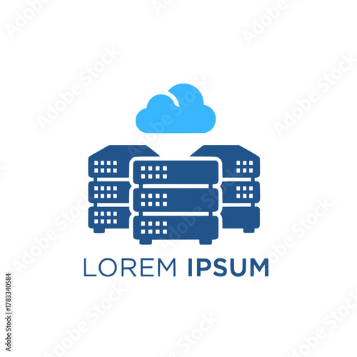 Cloud server infrastructure representing modern data centers, secure network hosting, and advanced computing technology for digital IT solutions