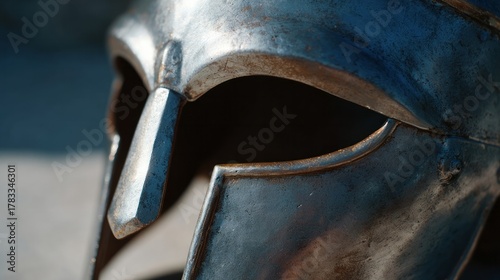 Ancient warrior helmet gleams under Solstice sun, echoing Spartan valor, heritage celebration, and Marathon anthology tales