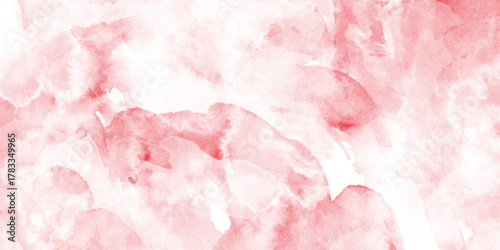 Abstract red watercolor background, abstract watercolor multilayer strip background dark red, abstract hot sunrise or burning fire colors illustration, soft fog or hazy warm fall or autumn colors. 