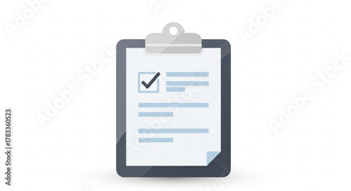 Clipboard checklist task management to do list project planning organization vector illustration icon 100