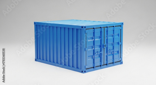 Blue shipping container for sale intermodal freight container iso container cargo container storage solution