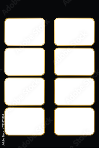 film strip background, cinema photography and movie, photobox frame photostrip polaroid photobooth template abstract