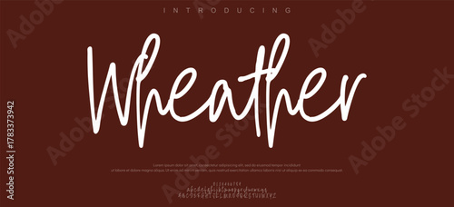 A bold yet elegant handwritten font that captures a realistic signature style, great for personal logos and stationery.