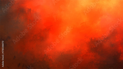 Abstract  Warm Fiery Orange Background with Gradient Texture with Deep Amber, Burnt Orange, and Subtle Red Hues. Warmth, Energy, and Creativity, Heat, and Dynamic Motion.