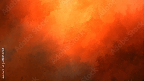 Abstract  Warm Fiery Orange Background with Gradient Texture with Deep Amber, Burnt Orange, and Subtle Red Hues. Warmth, Energy, and Creativity, Heat, and Dynamic Motion.