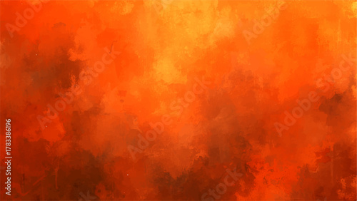 Abstract  Warm Fiery Orange Background with Gradient Texture with Deep Amber, Burnt Orange, and Subtle Red Hues. Warmth, Energy, and Creativity, Heat, and Dynamic Motion.