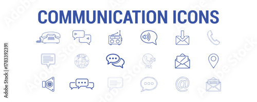 COMMUNICATION ICONS