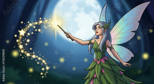 Stylized whisk with swirling batter and dough elements