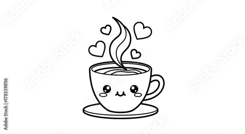 Stylized whisk with curved handle and detailed whisking head