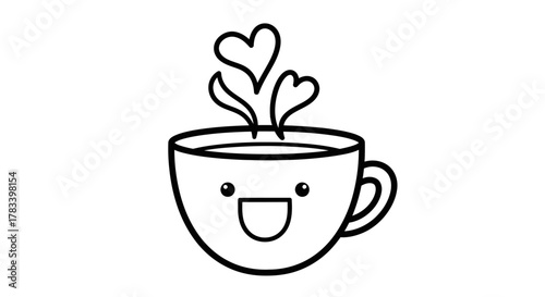 Elegant whisk illustration for culinary and baking themes