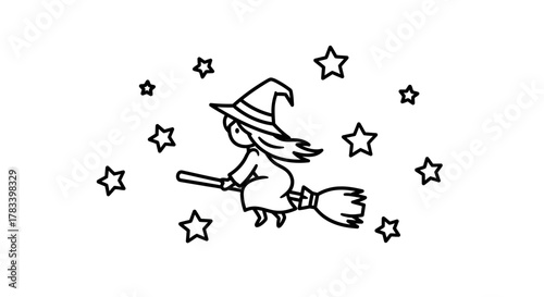 Stylized whisk illustration with intricate curves and details