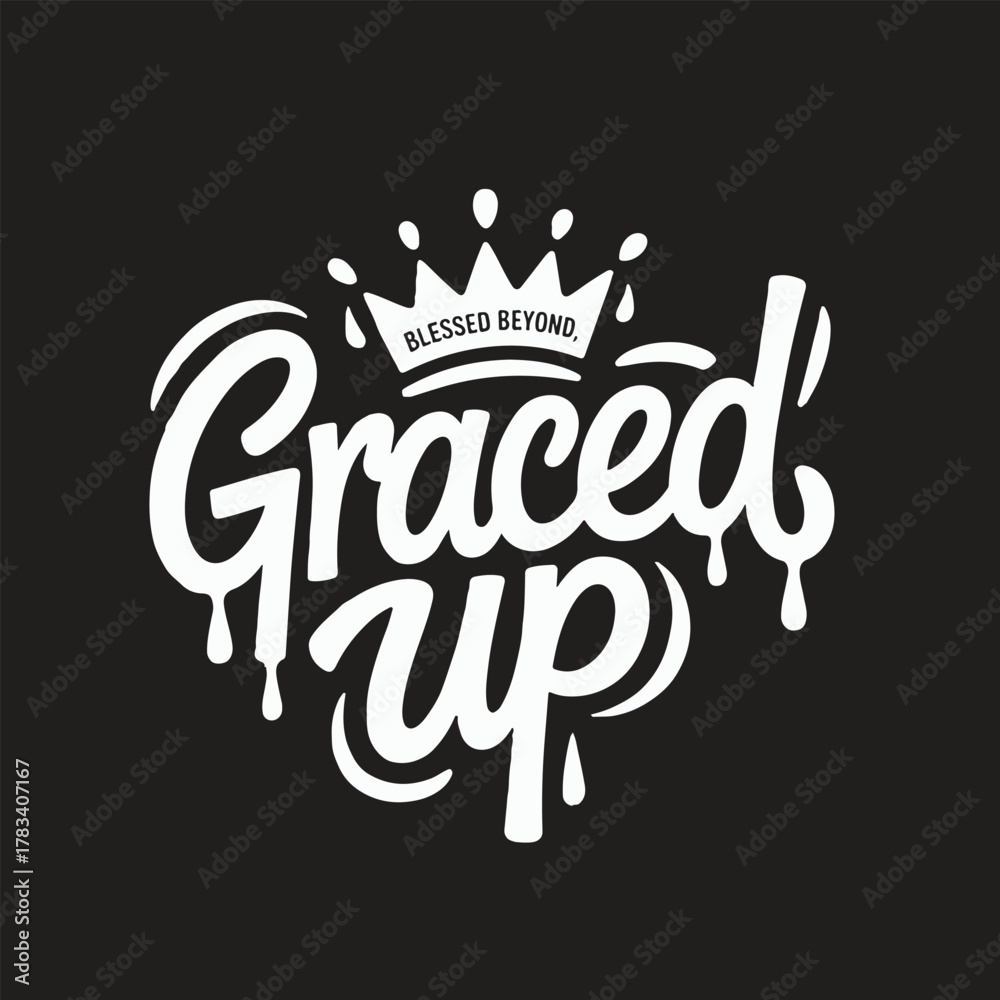 Obraz premium Graced Up Vector Art illustrator