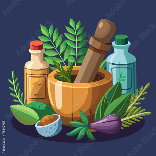 Herbal Medicine & Natural Remedies Icon