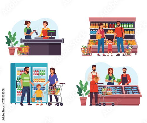 “A Day at the Supermarket”