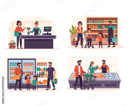 “A Day at the Supermarket”