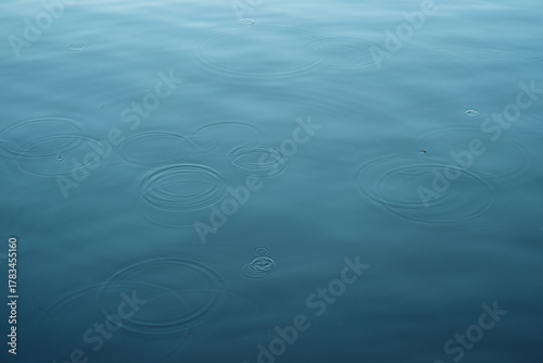 Fototapeta Naklejka Na Ścianę i Meble -  ripples in water sea, water droplets