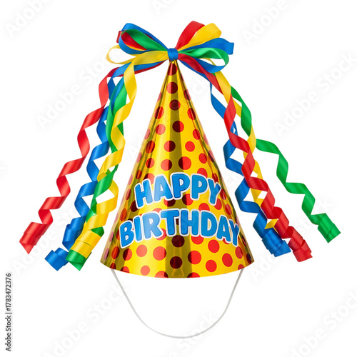 Celebrate with vibrant birthday party hat delight
