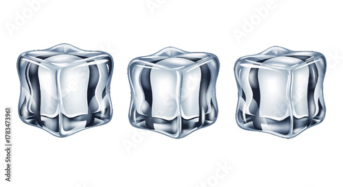 Refreshing Ice Cubes A Trio of Coolness for Design Projects