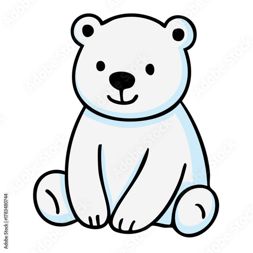 niedlicher Eisbär Icon 