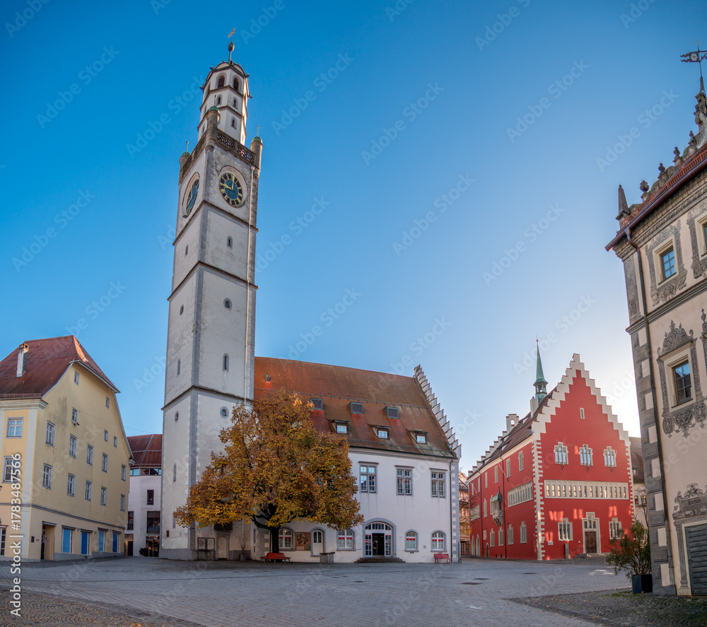Fototapeta premium Ravensburg, Deutschland: Panorama am Blaserturm