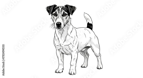 Abstract geometric pattern with flowing lines and curves in rgb color