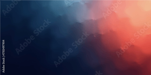 Abstract colorful background with bokeh, resembling a night sky with bright stars and dark space