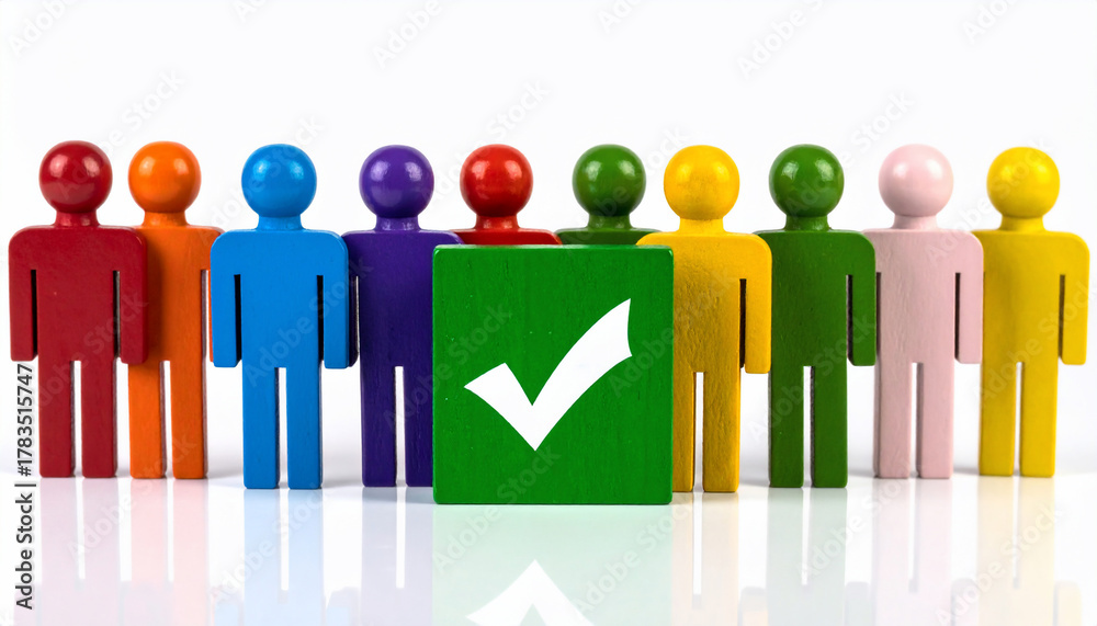 Fototapeta premium Diversity Approval Team